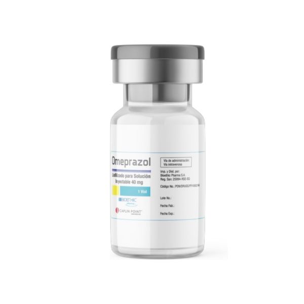 OMEPRAZOL 40 MG CAJA X 1 AMP BIOETHIC