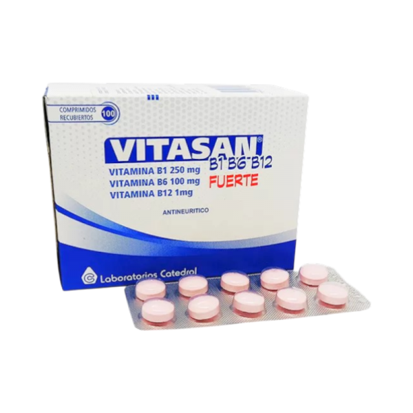 VITASAN B1-B6-B12 TIRAS X 10 COMPRIMIDOS