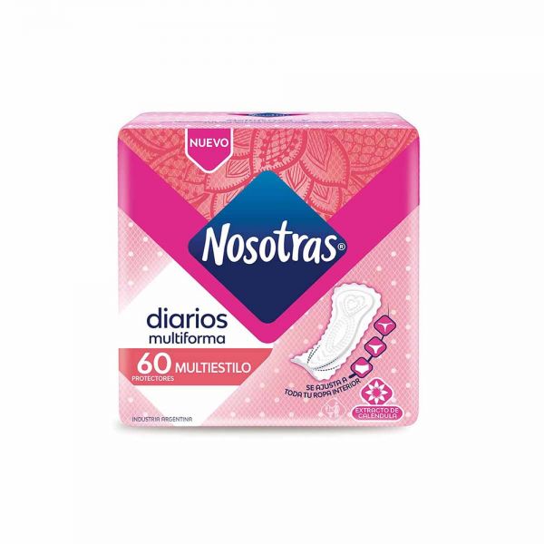 NOSOTRAS MULTIESTILO C/ALOE VERA 12X60