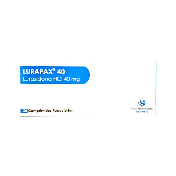 Lurapax 40 Mg Caja X 30 Comp. Rec.