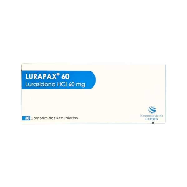 Lurapax 60 Mg Caja X 30 Comp. Rec.