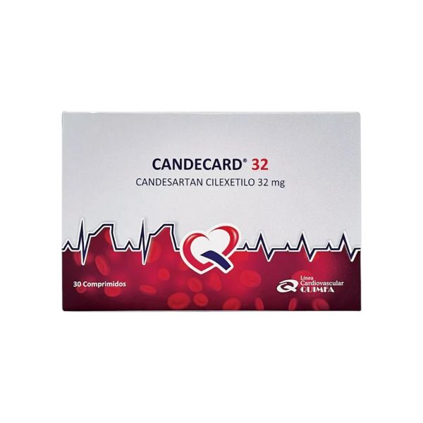 Candecard 32 Mg Caja X 30 Comp.