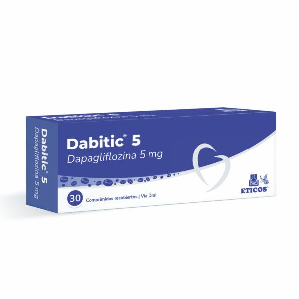 DABITIC 5 MG CAJA X 30 COMPRIMIDOS