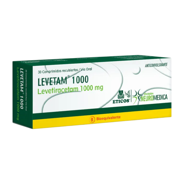 Levetam 1000 Mg Caja X 30 Comp.