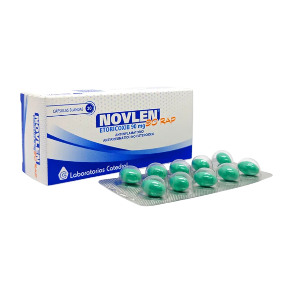NOVLEN 90 MG RAP CAJA X 30 CAPSULAS