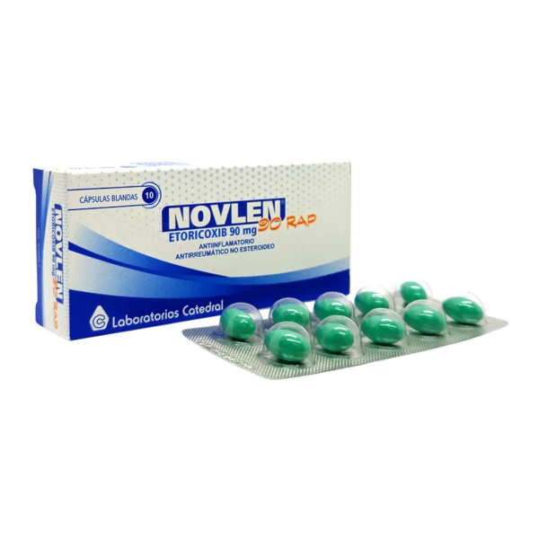 NOVLEN 90 MG RAP CAJA X 10 CAPSULAS