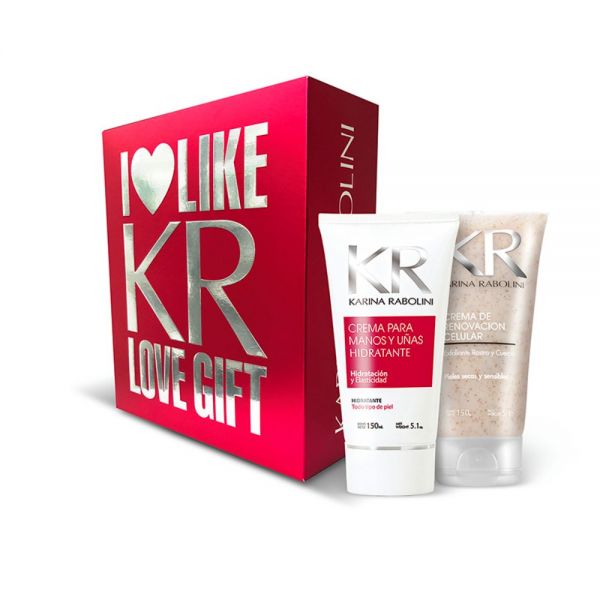 KR DUO EXFOLIANTE+CREMA MANOS ROJO