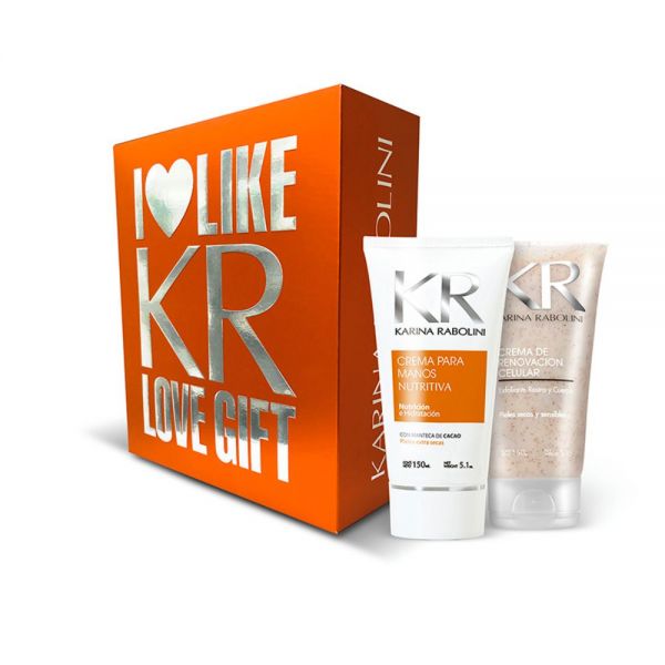 KR DUO EXFOLIANTE+CREMA MANOS NARANJA