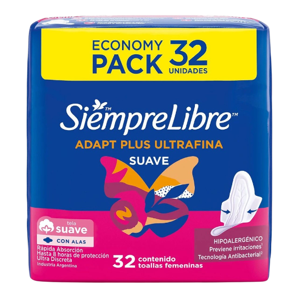 SIEMPRE LIBRE ADAPT PLUS ULTRAFINA 32 UND
