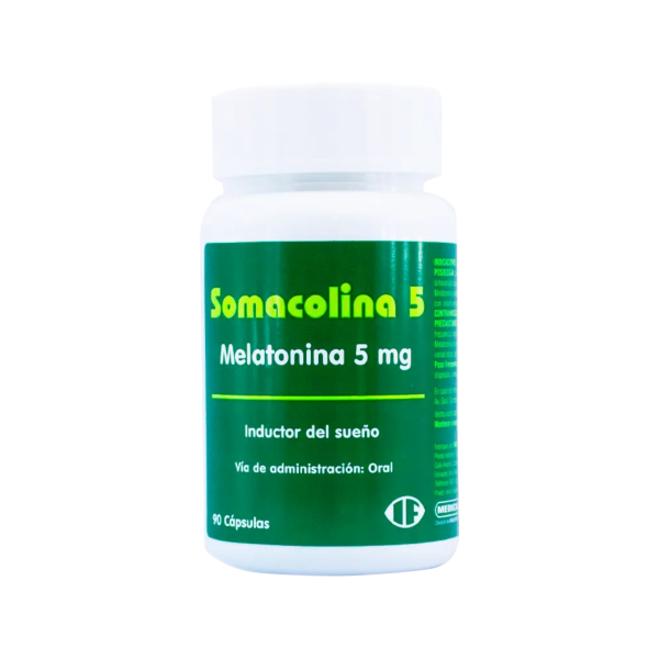 SOMACOLINA 5 MG FRASCO X 90 CAPSULAS