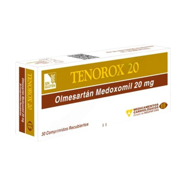 TENOROX 20 MG CAJA X 30 COMPRIMIDOS
