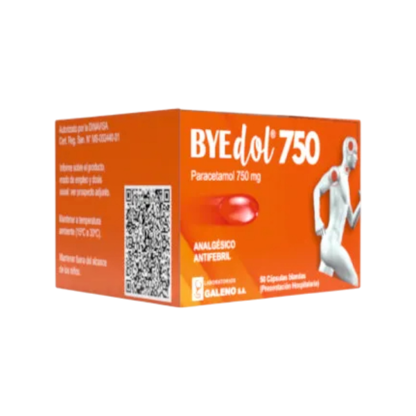 BYEDOL 750MG BLISTER X 5 CAPS (10)