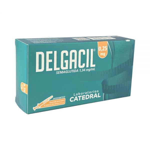 DELGACIL 0,25 MG CAJA X 4 JERINGAS PRELLENADAS DE 0,2 ML.