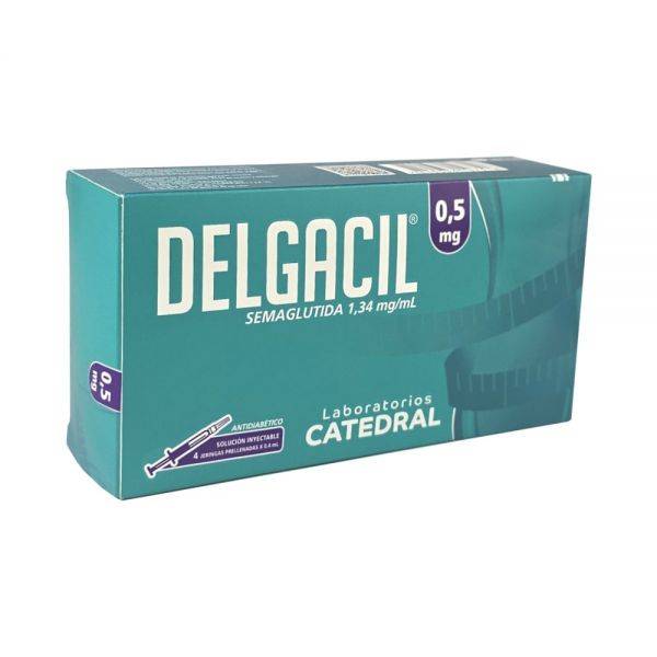 DELGACIL 0,50 MG CAJA X 4 JERINGAS PRELLENADAS DE 0,4 ML