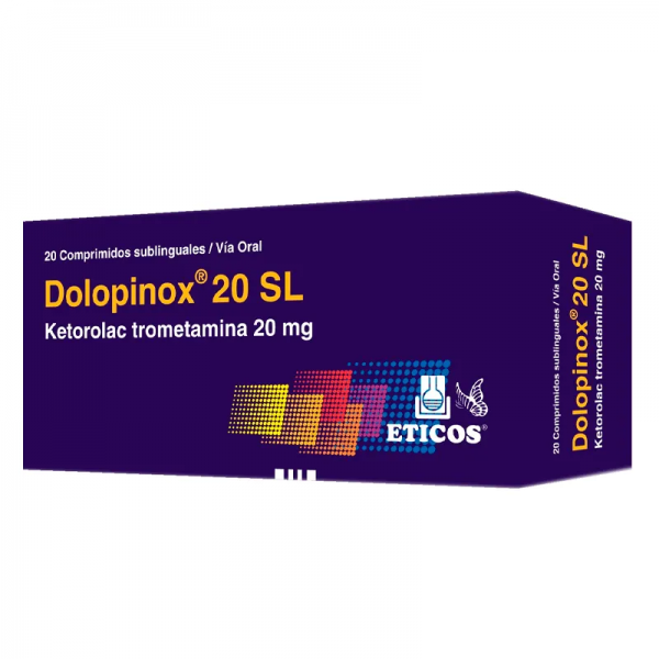 DOLOPINOX SL 20 MG CAJA X 20 COMPRIMIDOS