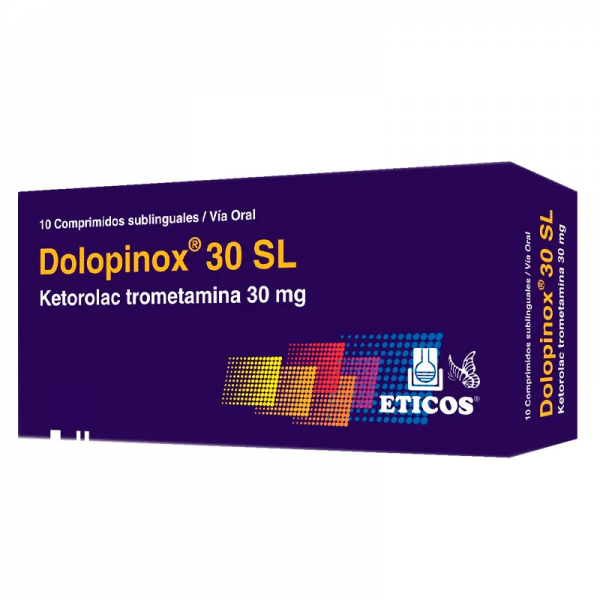 DOLOPINOX SL 30 MG CAJA X 10 COMPRIMIDOS