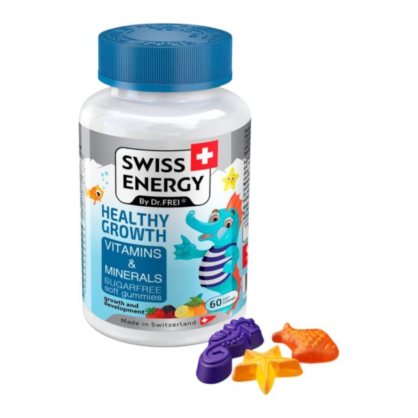 SWISS ENERGY HEALTHY GROWTH FRASCO X 60 GOMITAS
