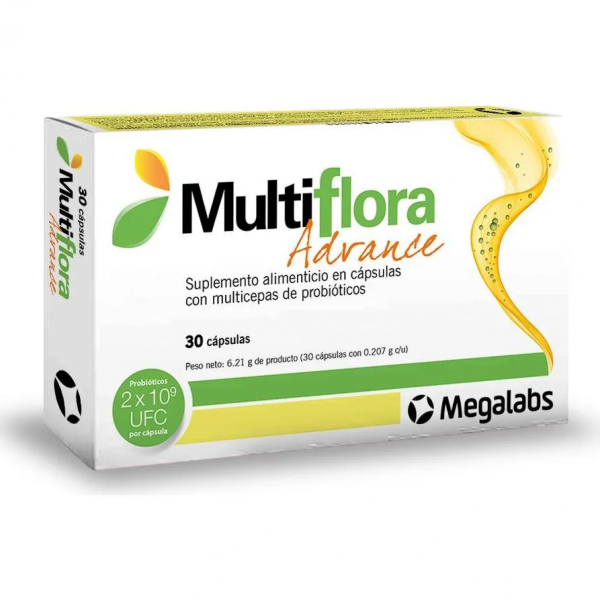 MULTIFLORA ADVANCE CAJA X 30 CAPSULAS