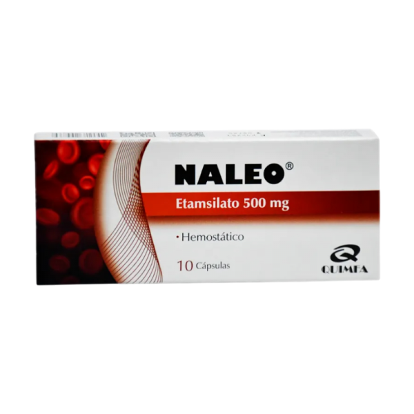Naleo 500 Mg Caja X 10 Caps.
