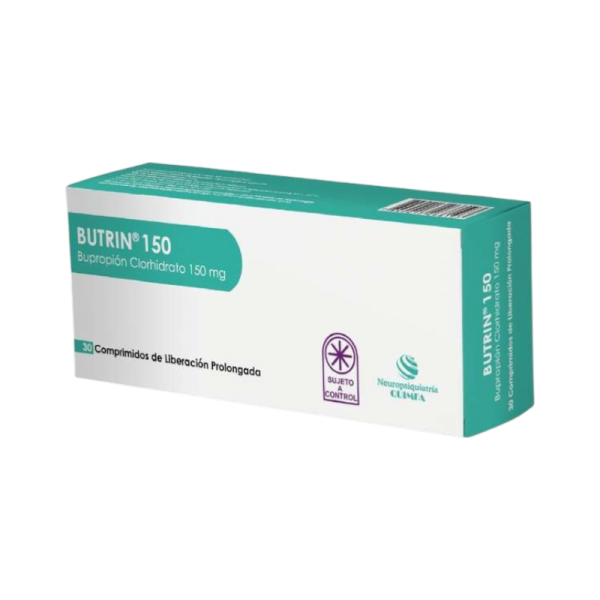 BUTRIN 150 MG CAJA X 30 COMPRIMIDOS