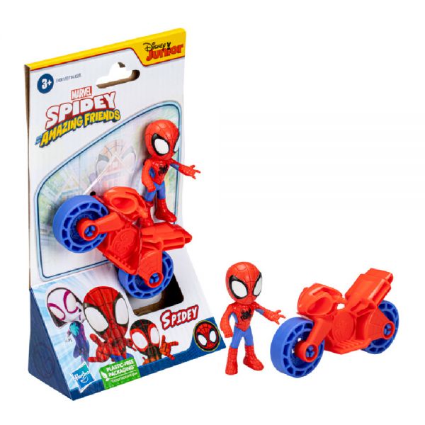MARVEL SAF 2.5" SPIDEY SOBRE MOTO