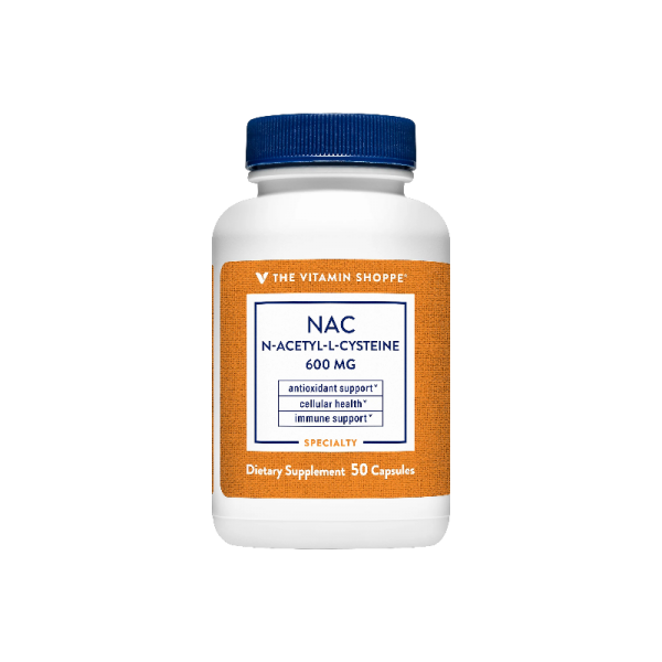 VITAMIN S. NAC 600 MG FCO X 50 CAPS