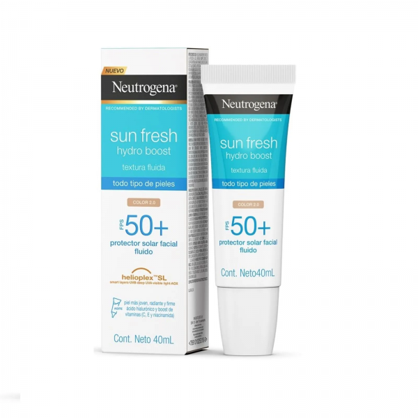 NEUTROGENA HYDRO BOOST SUN F FPS 50 C/ COLOR