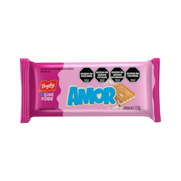 BAGLEY GALLETITAS AMOR 108 GR