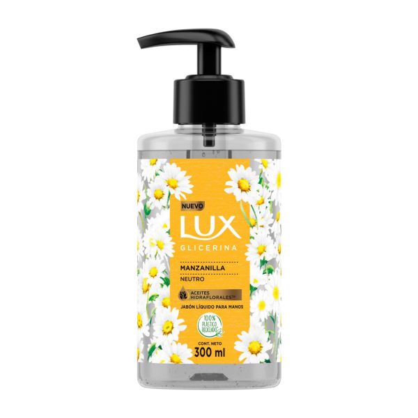 LUX JABON LIQ GLIC MANZANILLA 12 X 300 ML