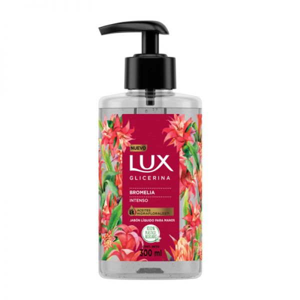 LUX JABON LIQ GLIC BROMELIA 12 X 300 ML