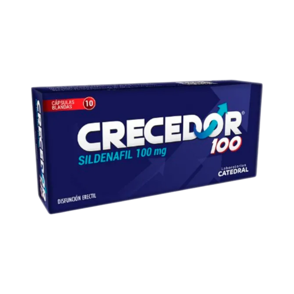 CRECEDOR 100 MG CAJA X 10 CAPSULAS