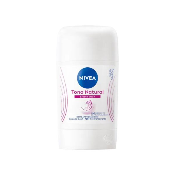 NIVEA DEO STICK TONO NAT EF SATIN 50 GR