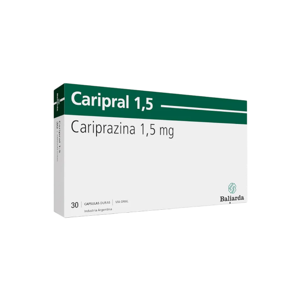 CARIPRAL 1.5 MG CAJA X 30 CAPS