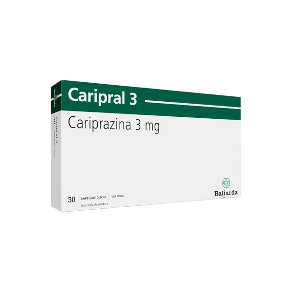 CARIPRAL 3 MG CJ X 30 CAPS.
