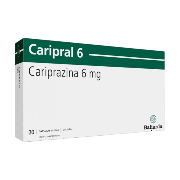 CARIPRAL 6 MG CAJA X 30 CAPS