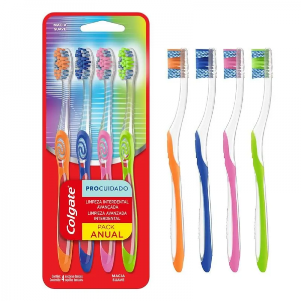 COLGATE CEPILLO DENTAL 4 PACK