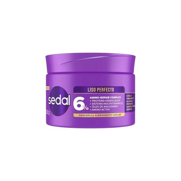 SEDAL MASC LISO PERF TRAT 6X 300GR