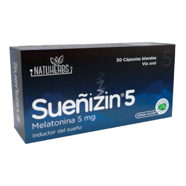 SUENIZIN 5 MG CAJA X 30 CAPS BLANDAS