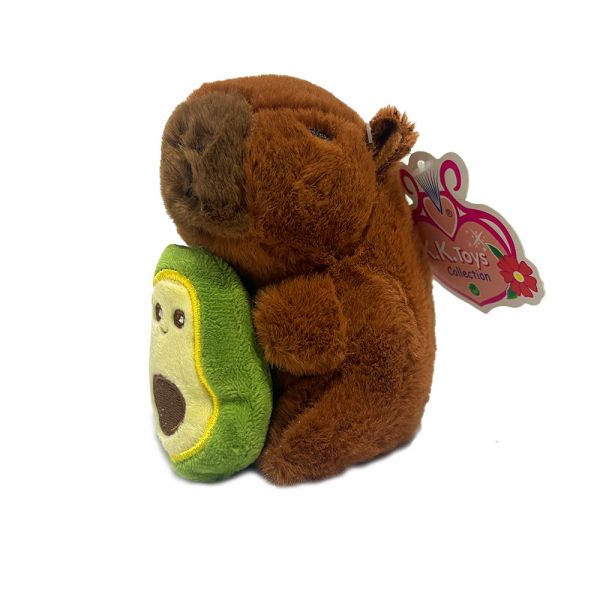 PELUCHE CAPIBARA LLAVERO 12 CM