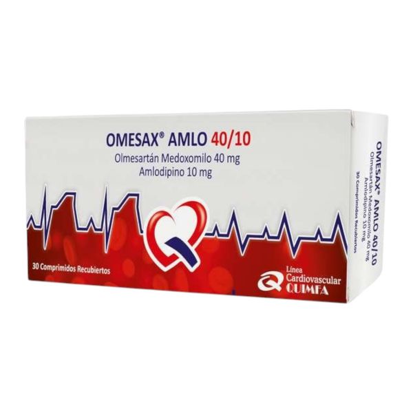 OMESAX AMLO 40/10 MG CAJA X 30 COMPRIMIDOS