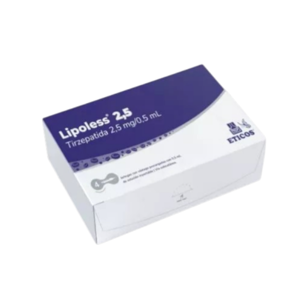 LIPOLESS 2.5 MG CAJA X 4 JERINGAS PRECARGADAS CON VASTAGO