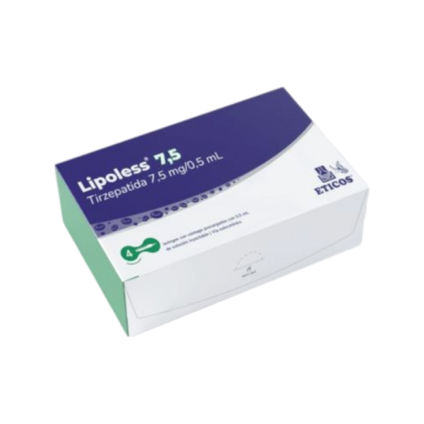 LIPOLESS 7,5 MG CAJA X 4 JERINGAS PRECARGADAS CON VASTAGO