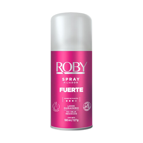 ROBY FIJADOR FUERTE 180 ML