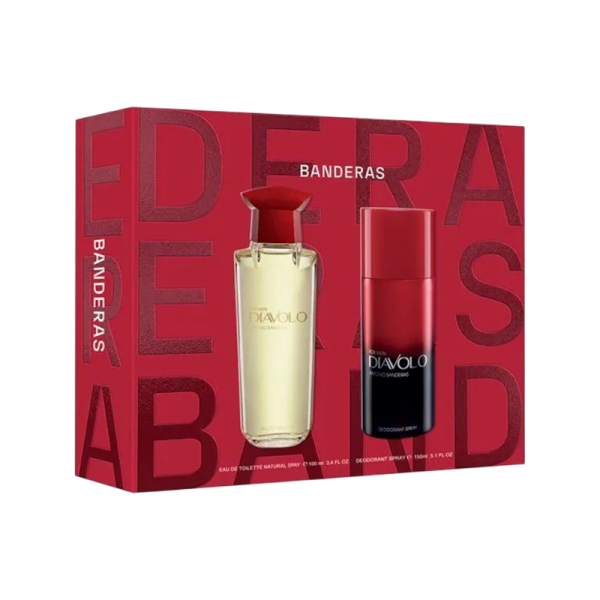 BANDERA DIAVOLO ESTUCHE 100 ML+DEO