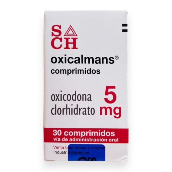 OXICALMANS 5 MG CAJA X 30 COMPRIMIDOS