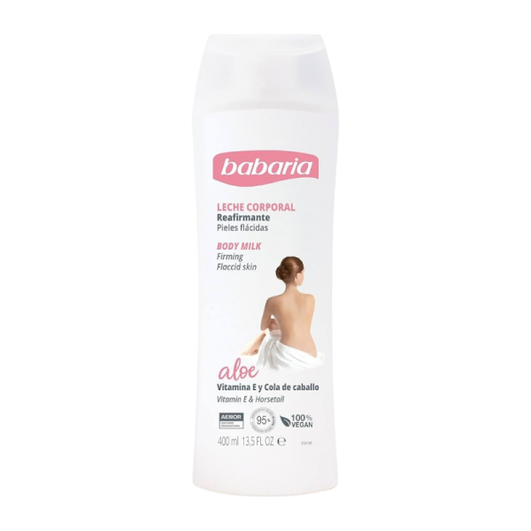 BABARIA LECHE CORPORAL PIELES FLACIDAS 400ML