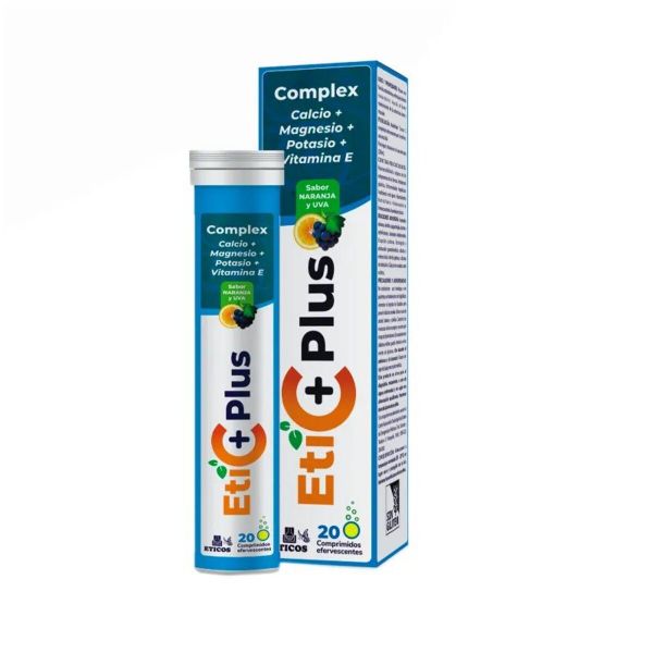 ETICPLUS COMPLEX CAJA X 20 COMPRIMIDOS EFERV.