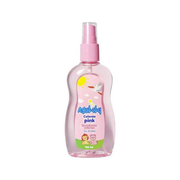 AGUBABY COLONIA BEBE PINK130 ML