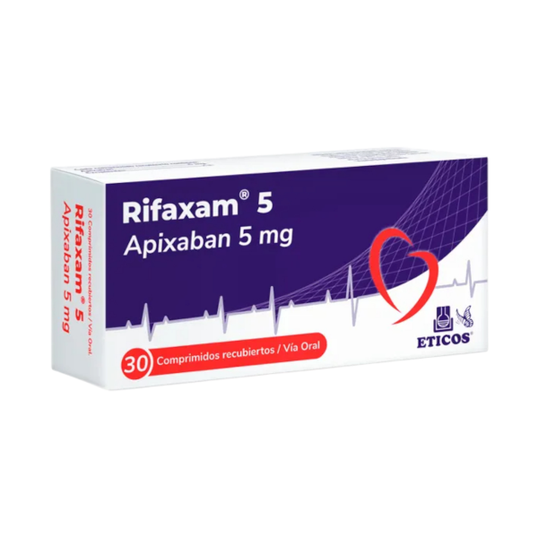RIFAXAM 5 MG CAJA X 30 COMPRIMIDOS