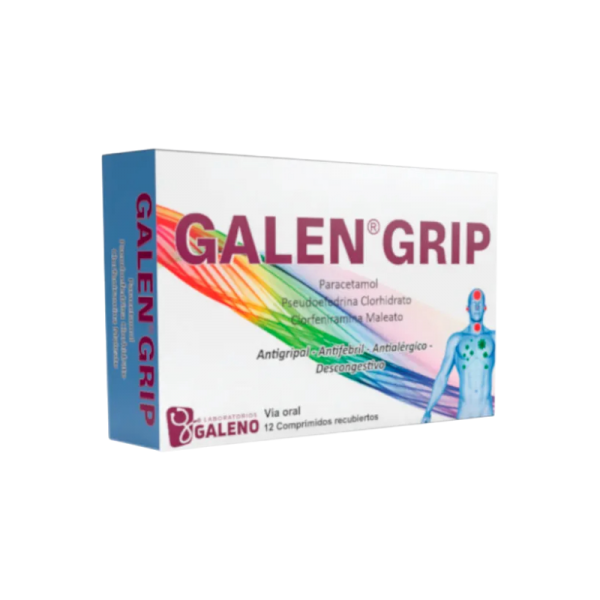 GALEN GRIP CAJA X12 COMPRIMIDOS